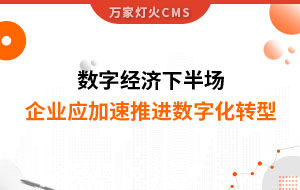 數字經濟下半場，企業應加速推進數字化轉型